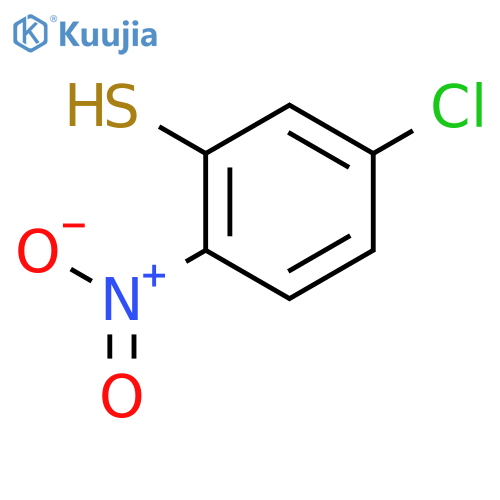 Benzenethiol,5-chloro-2-nitro- structure