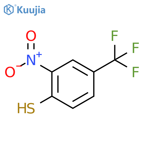 2-Nitro-4-(trifluoromethylthio)phenol structure