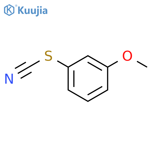Thiocyanic acid,3-methoxyphenyl ester structure