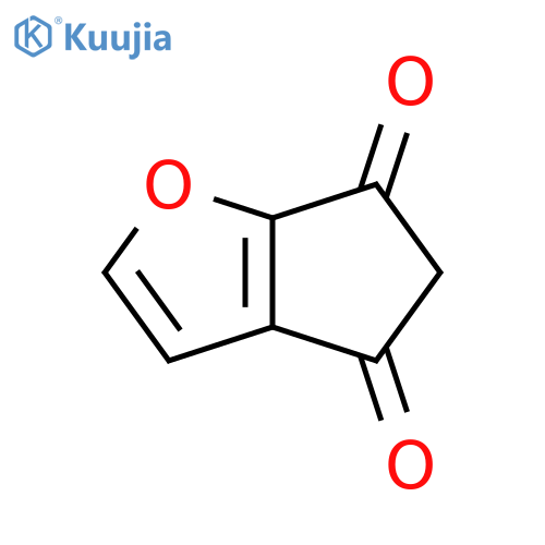 4H-Cyclopenta[b]furan-4,6(5H)-dione structure