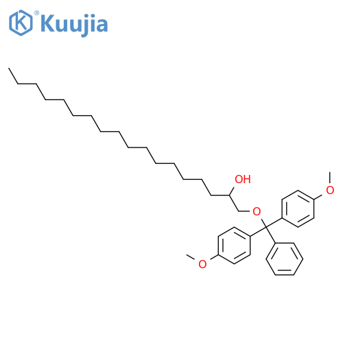 2-Octadecanol, 1-[bis(4-methoxyphenyl)phenylmethoxy]- structure