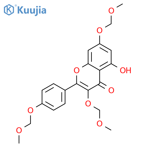 Kaempferol Tri-O-methoxymethyl Ether structure