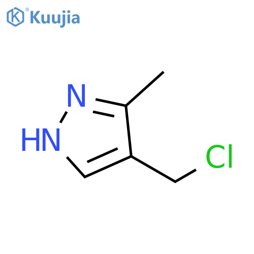 4-(chloromethyl)-5-methyl-1H-pyrazole structure