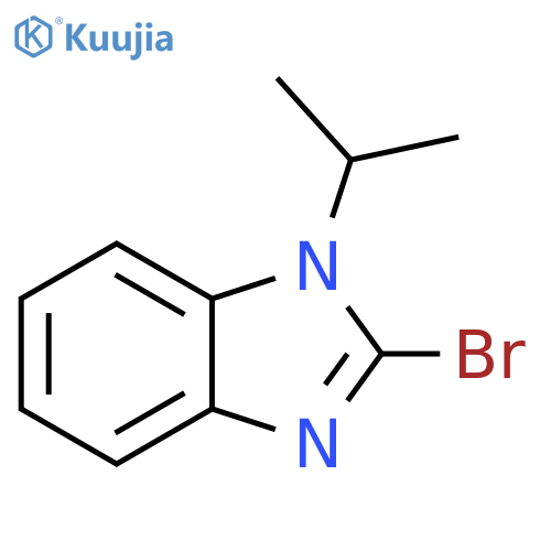 2-Bromo-1-isopropyl-1H-benzoimidazole structure