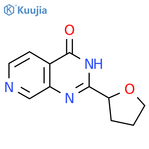 2-(Tetrahydrofuran-2-yl)pyrido[3,4-d]pyrimidin-4(3H)-one structure