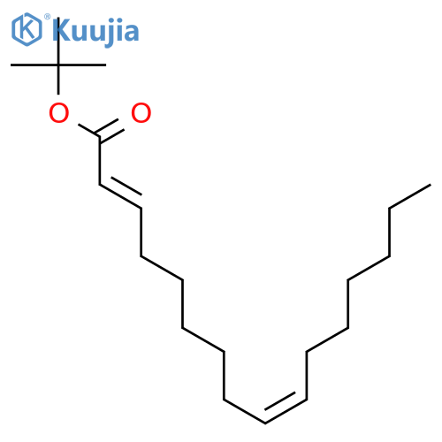 2,9-Hexadecadienoic acid, 1,1-dimethylethyl ester, (E,Z)- structure
