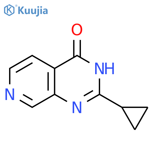 2-Cyclopropyl-3H-pyrido[3,4-d]pyrimidin-4-one structure