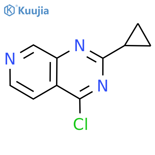 4-Chloro-2-cyclopropylpyrido[3,4-d]pyrimidine structure
