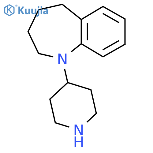 1-(Piperidin-4-yl)-2,3,4,5-tetrahydro-1H-benzobazepine structure