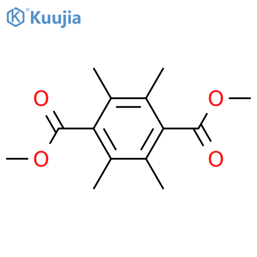 Dimethyl 2,3,5,6-tetramethylterephthalate structure