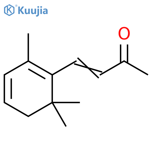 3-Buten-2-one,4-(2,6,6-trimethyl-1,3-cyclohexadien-1-yl)- (8CI,9CI) structure