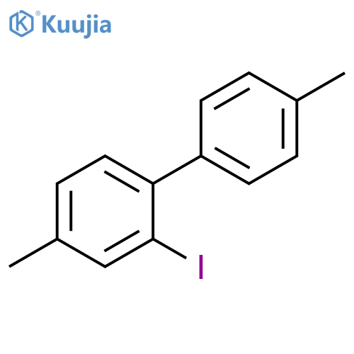 1,1'-Biphenyl, 2-iodo-4,4'-dimethyl- structure