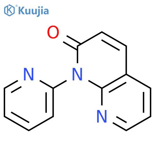 1,8-Naphthyridin-2(1H)-one, 1-(2-pyridinyl)- structure