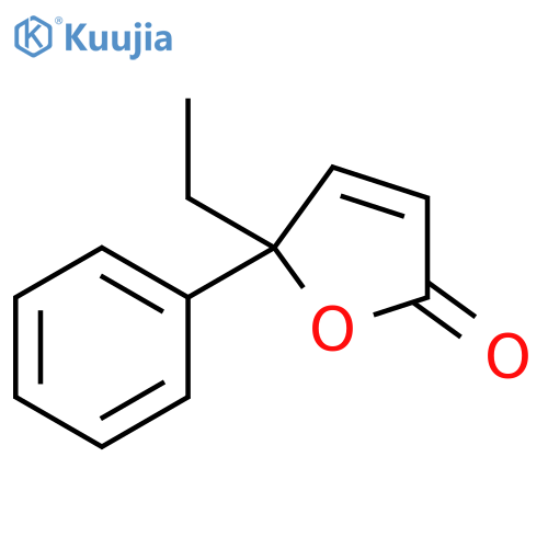 2(5H)-Furanone, 5-ethyl-5-phenyl- structure