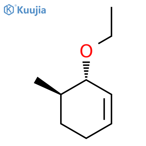 Cyclohexene, 3-ethoxy-4-methyl-, trans- structure