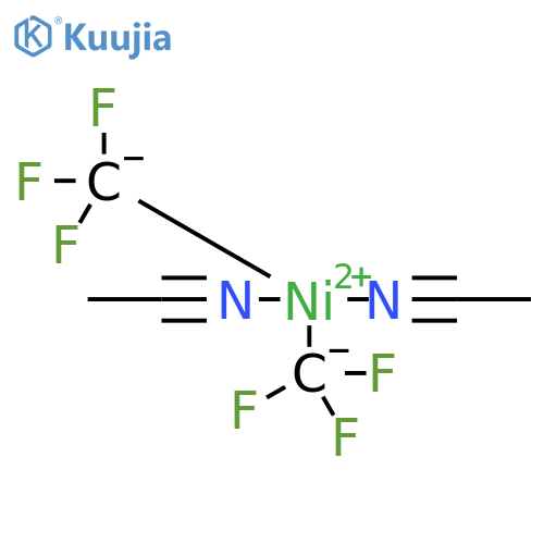 Nickel, bis(acetonitrile)bis(trifluoromethyl)-, (SP-4-2)- structure