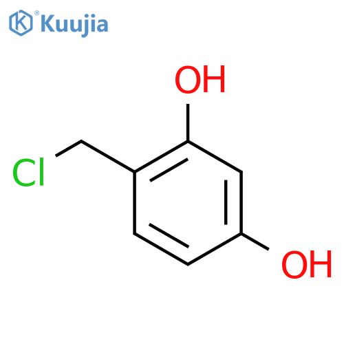4-(Chloromethyl)benzene-1,3-diol structure