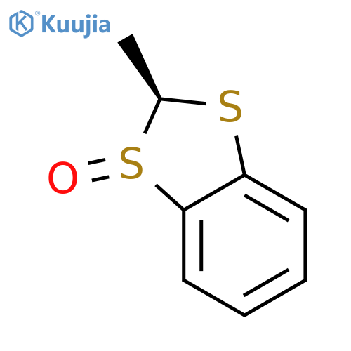 2H-1,3-Benzodithiole,2-methyl-, 1-oxide, (1S,2S)- structure