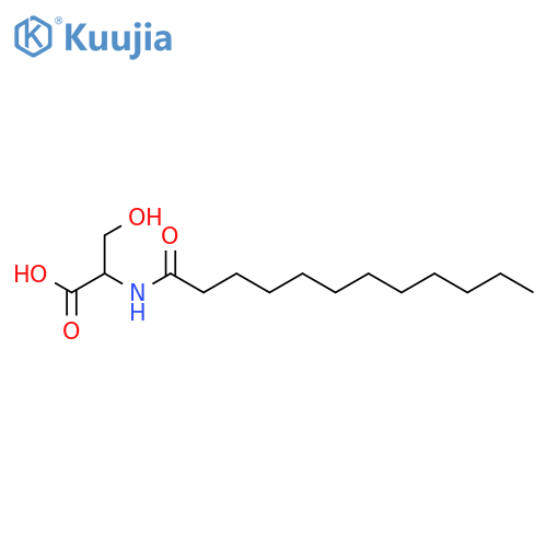N-Lauroyl-L-serine structure