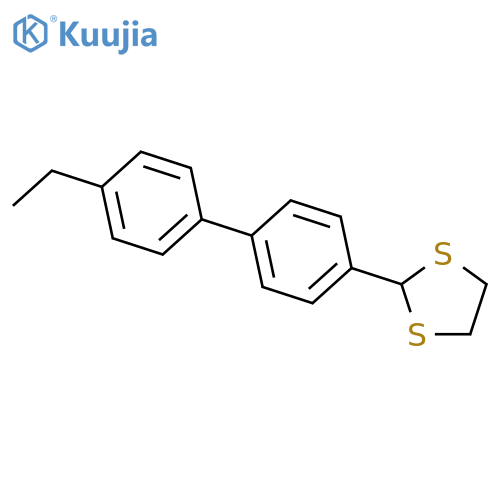 2-(4'-Ethyl[1,1'-biphenyl]-4-yl)-1,3-dithiolane structure