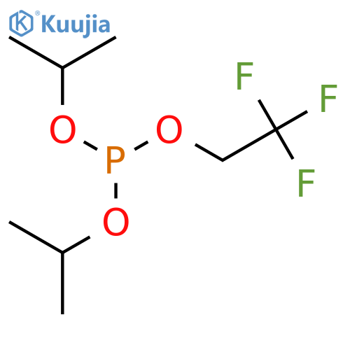 Dipropan-2-yl 2,2,2-trifluoroethyl phosphite structure