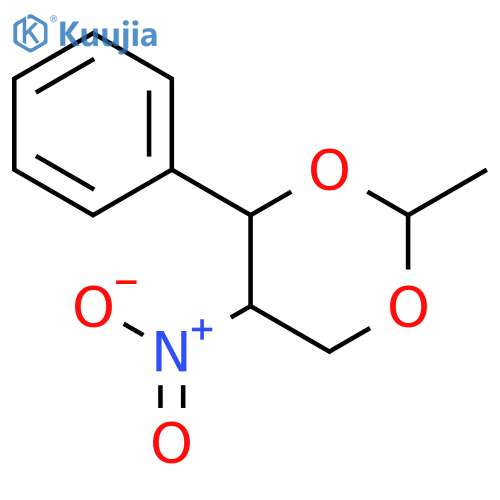 1,3-Dioxane, 2-methyl-5-nitro-4-phenyl- structure
