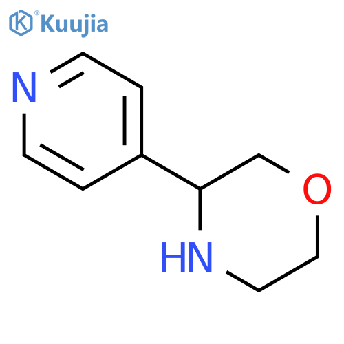 3-(Pyridin-4-yl)morpholine structure