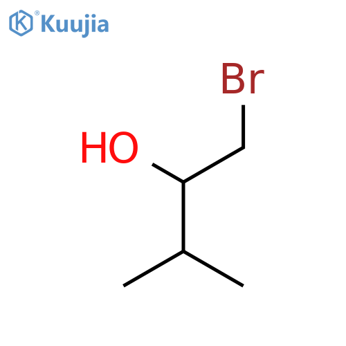 1-Bromo-3-methyl-2-butanol structure