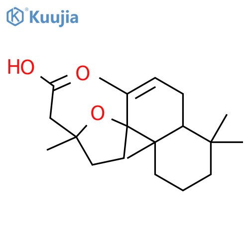 (-)-Grindelic Acid structure