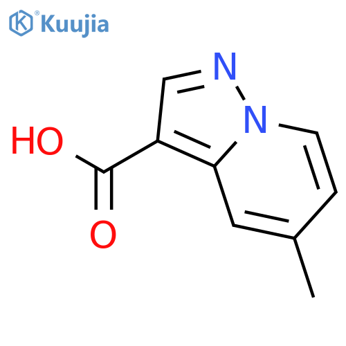 5-methylpyrazolo[1,5-a]pyridine-3-carboxylic acid structure