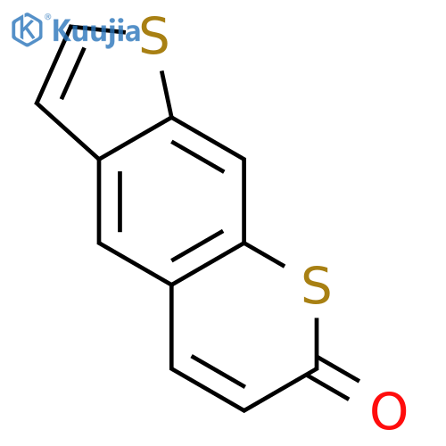 7H-Thieno[3,2-g][1]benzothiopyran-7-one structure
