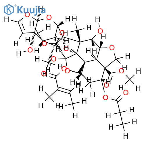 3-deacetyl-3-propanoylazadirachtin structure