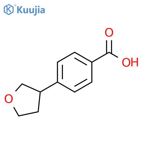 4-(oxolan-3-yl)benzoic acid structure