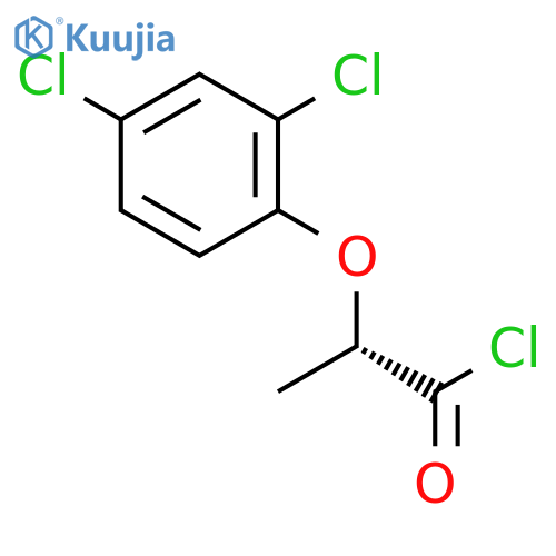 PROPANOYL CHLORIDE, 2-(2,4-DICHLOROPHENOXY)-, (S)- structure