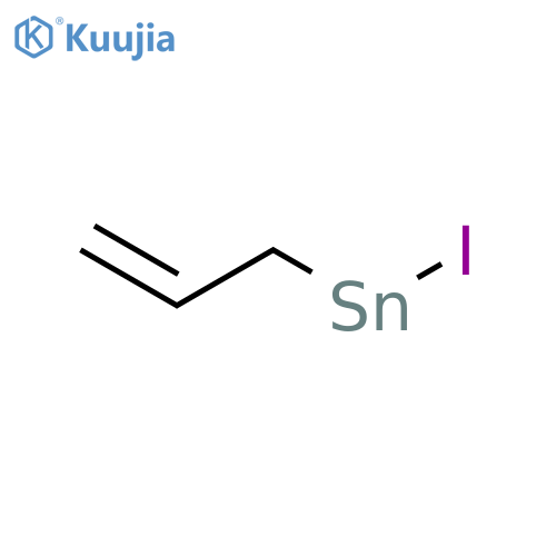 Stannane, iodo-2-propenyl- structure