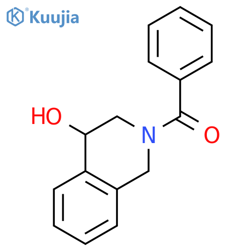 4-Isoquinolinol, 2-benzoyl-1,2,3,4-tetrahydro- structure