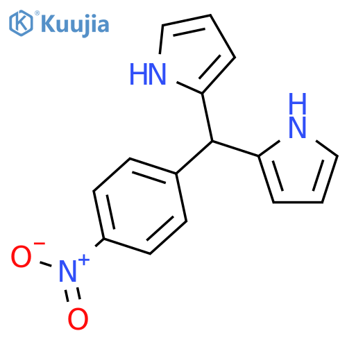 2,2'-[(4-nitrophenyl)methylene]bis-1H-Pyrrole structure
