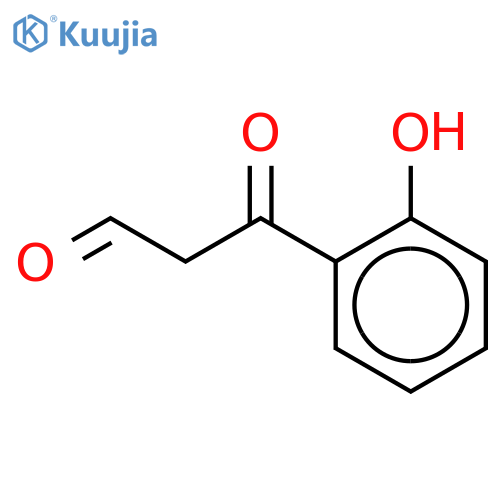 Benzenepropanal, 2-hydroxy-b-oxo- structure