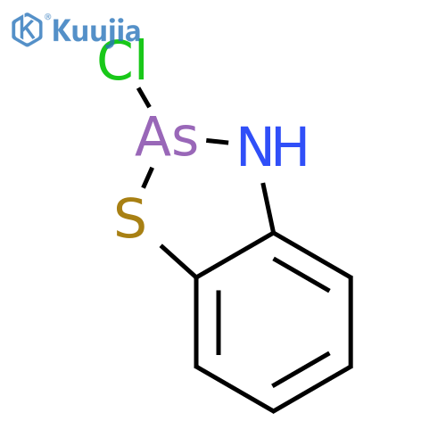 1,3,2-Benzothiazarsole, 2-chloro-2,3-dihydro-, (±)- structure