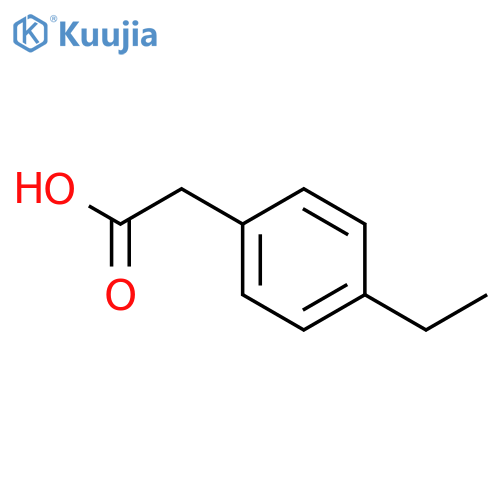 2-(4-Ethylphenyl)acetic acid structure