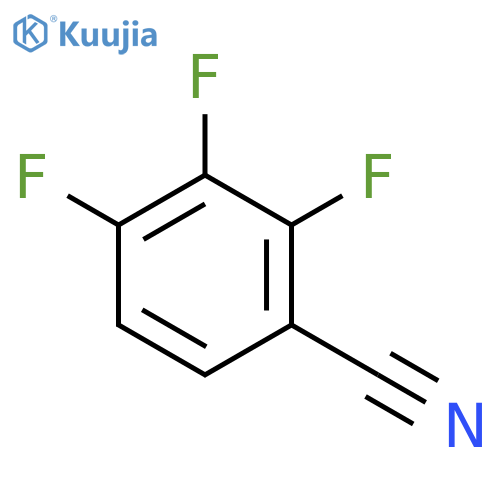 2,3,4-Trifluorobenzonitrile structure