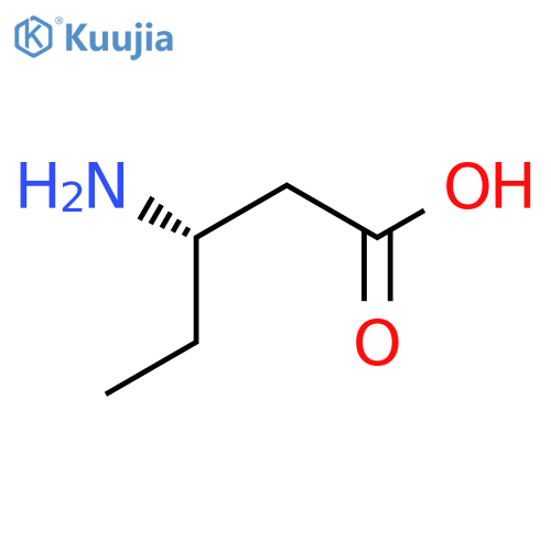 (S)-3-Aminopentanoic acid structure