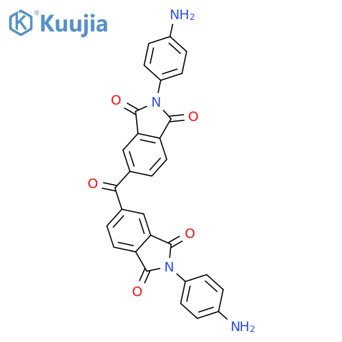 5,5'-Carbonylbis[2-(4-aminophenyl)-1H-isoindole-1,3(2H)-dione] structure