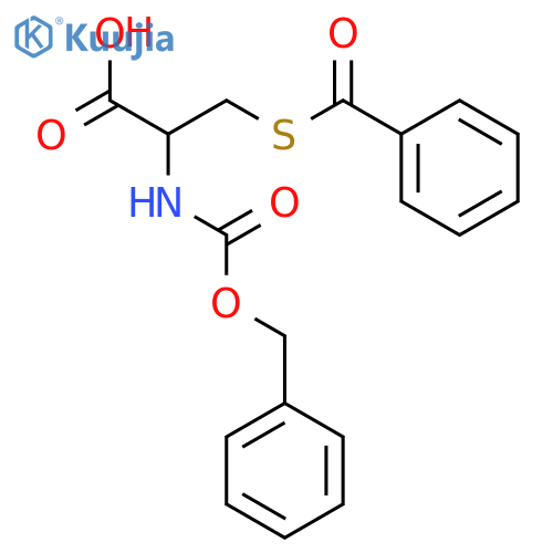 L-Cysteine,N-[(phenylmethoxy)carbonyl]-, benzoate (ester) (9CI) structure