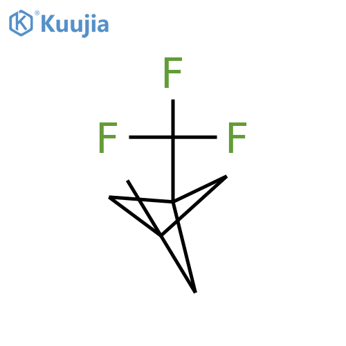 Bicyclo[1.1.1]pentane, 1-methyl-3-(trifluoromethyl)- structure