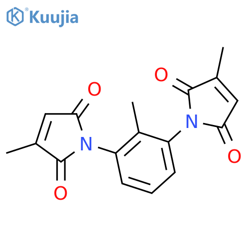 1H-Pyrrole-2,5-dione, 1,1'-(methyl-1,3-phenylene)bis[3-methyl- structure