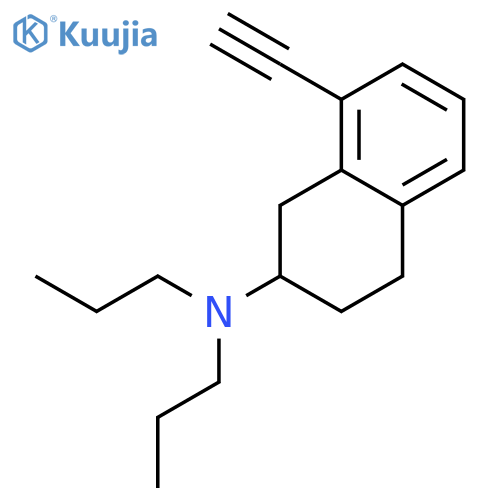2-Naphthalenamine, 8-ethynyl-1,2,3,4-tetrahydro-N,N-dipropyl- structure
