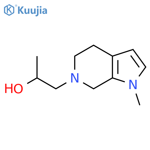 1-(1-Methyl-1,4,5,7-tetrahydro-6H-pyrrolo[2,3-c]pyridine-6-yl)-2-propanol structure