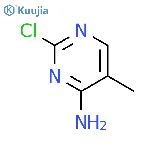 2-chloro-5-methylpyrimidin-4-amine structure