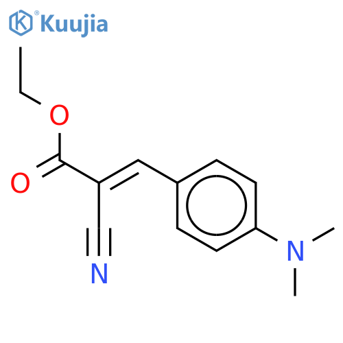Ethyl 2-Cyano-4'-(dimethylamino)cinnamate structure